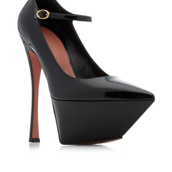 Amina Muaddi Yigit in PATENT- Brand New!!! - Picture 4 of 8